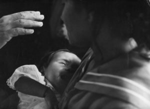 Blessing a Child in Jajuya, Puerto Rico.